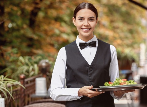 Waiter/ waitress in France