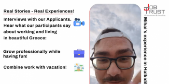Job Trust | Mihai's experience in Halkidiki