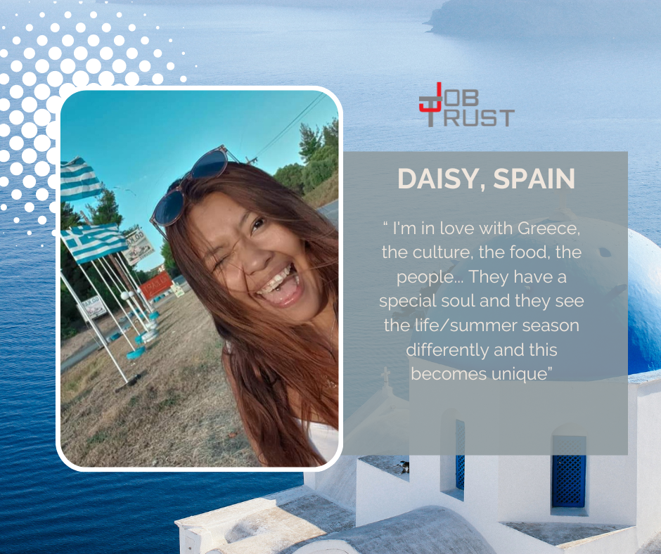 Read Daisy's from Spain Experience with Job Trust